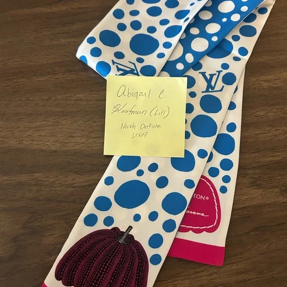 AUTHENTIC Limited Edition Louis Vuitton x YK Pumpkin Bandeau - Picture 1 of 9